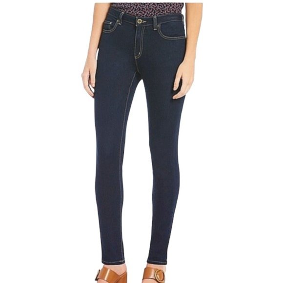 MICHAEL Michael Kors Denim - NWT Michael Kors "Izzy" Dark Rinse Skinny Ankle Logo Jeans